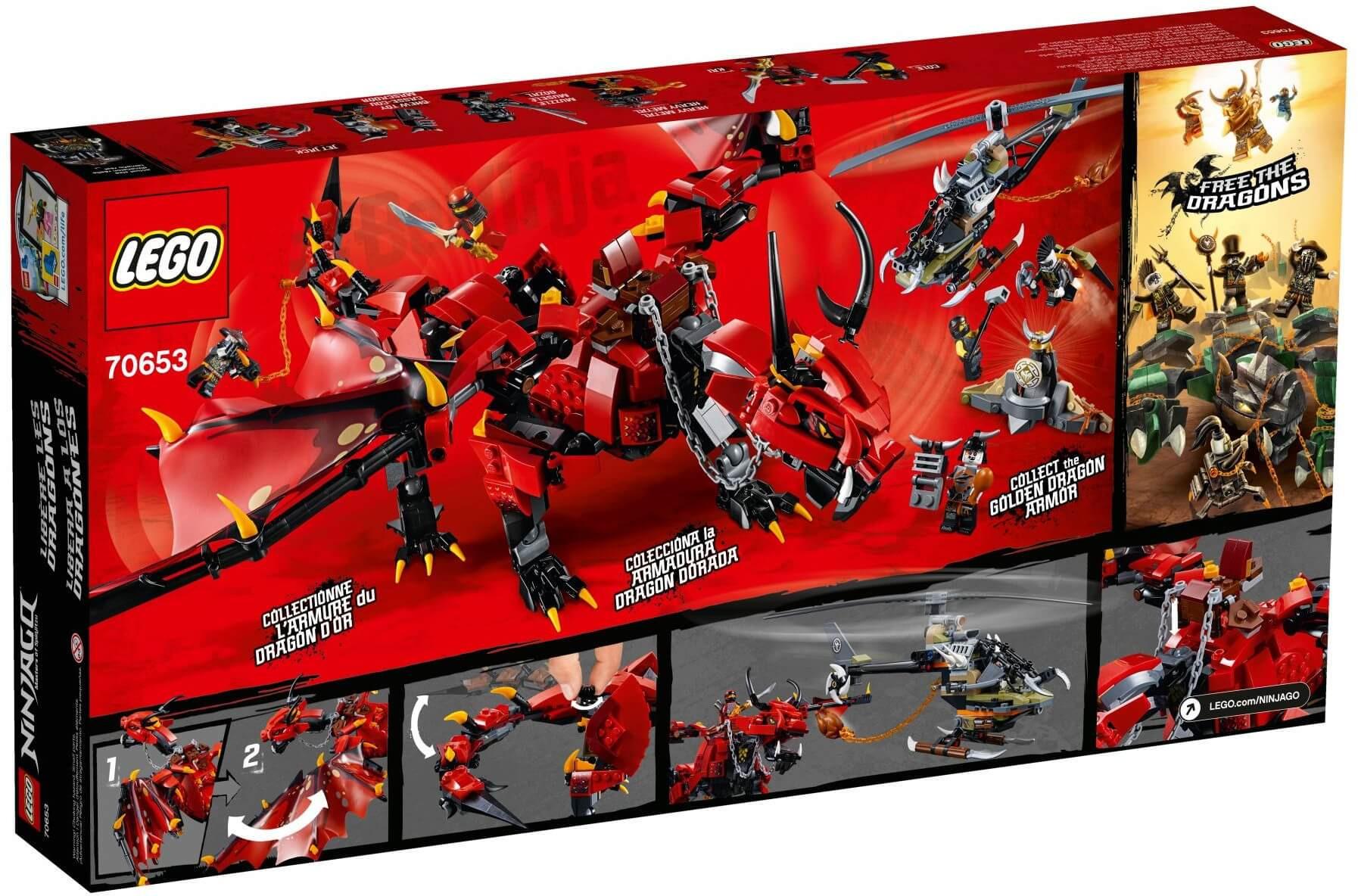 Đồ chơi lắp ráp Lego Ninjago 70653 - Rồng Chúa Firstbourne