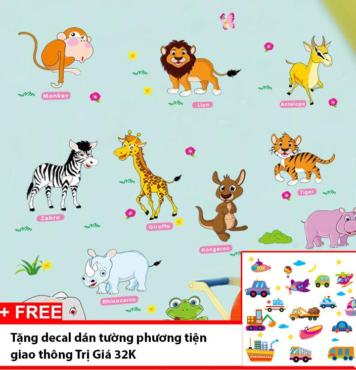 Decal Động vật AM9215