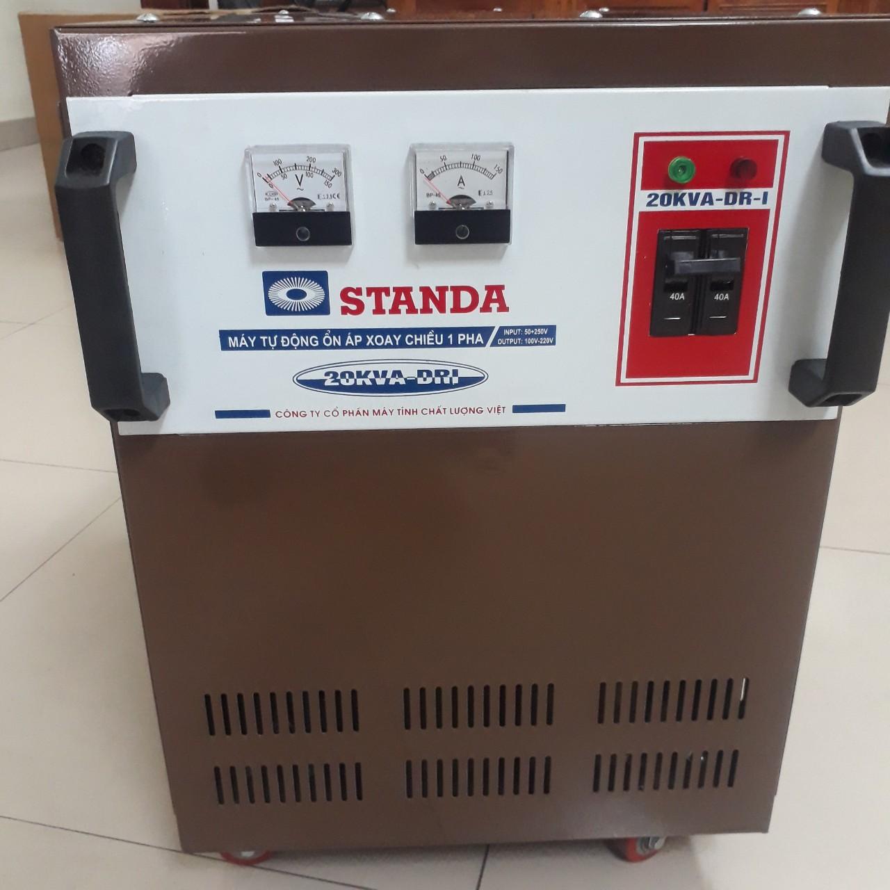 Ổn áp standa 20KVA DRI 1 pha (dải từ 50V – 250V)