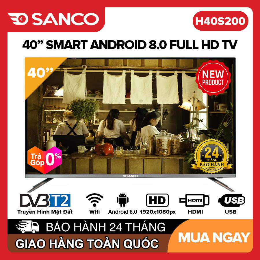 SMART TIVI SANCO H40S200 40 INCHES