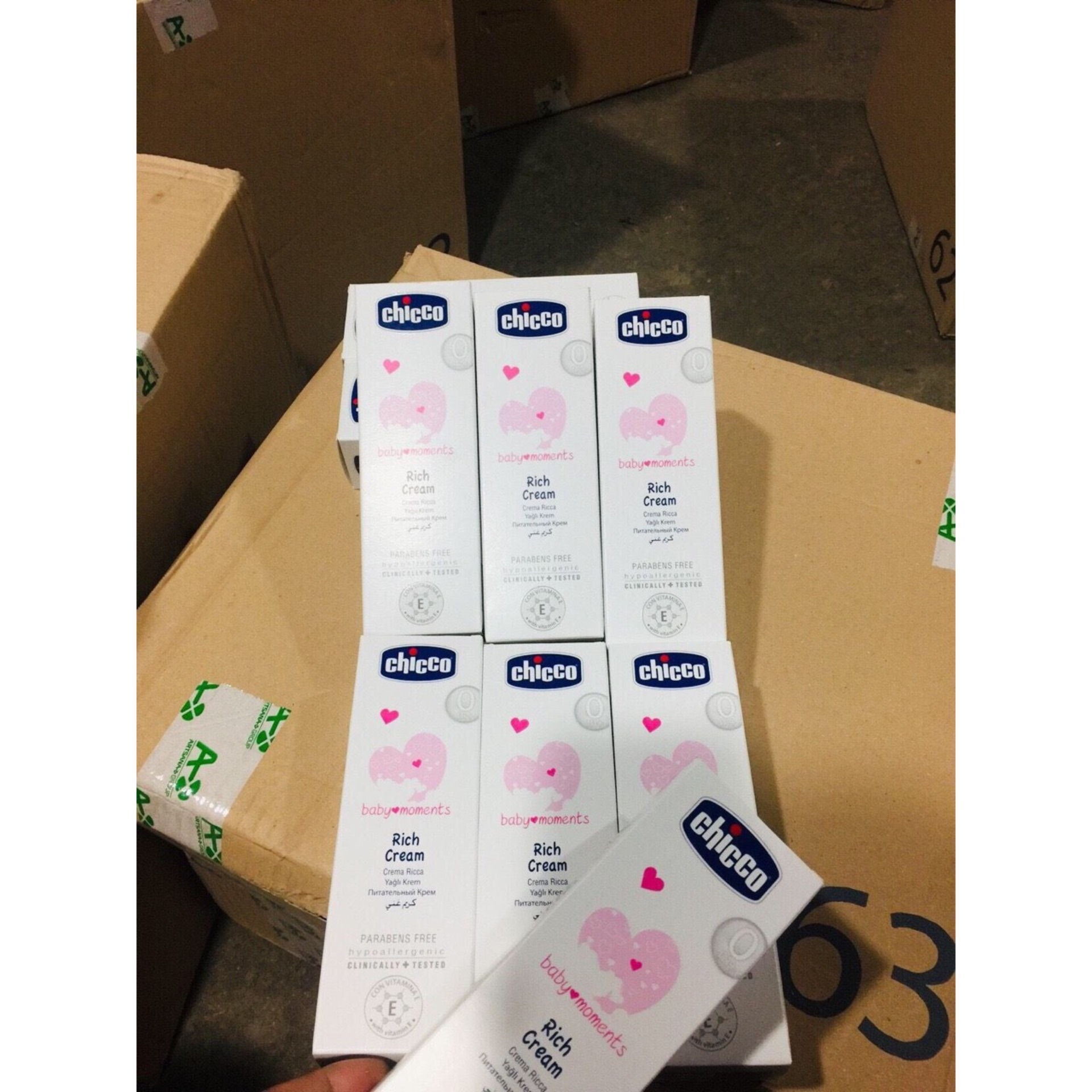 Kem dưỡng ẩm Chicco 114263 100m