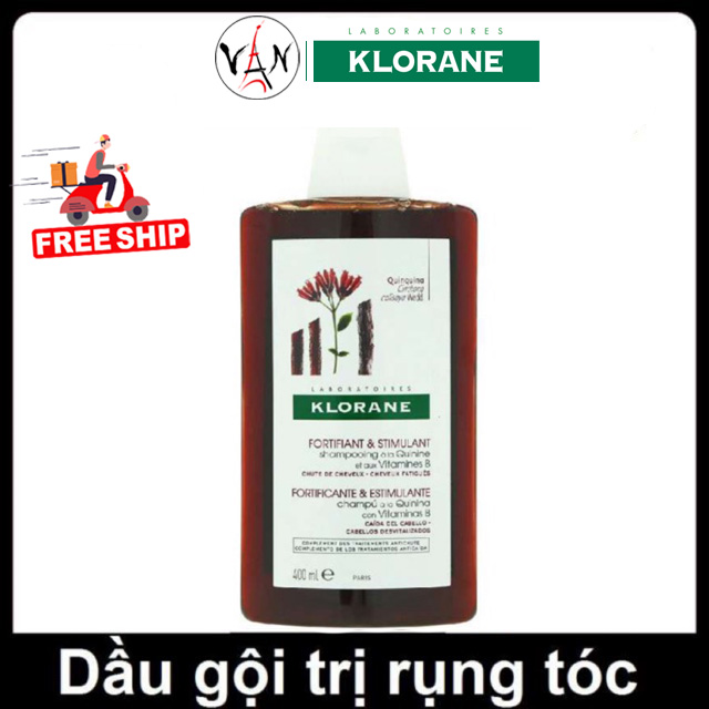 Dầu gội trị rụng tóc Klorane 400ml