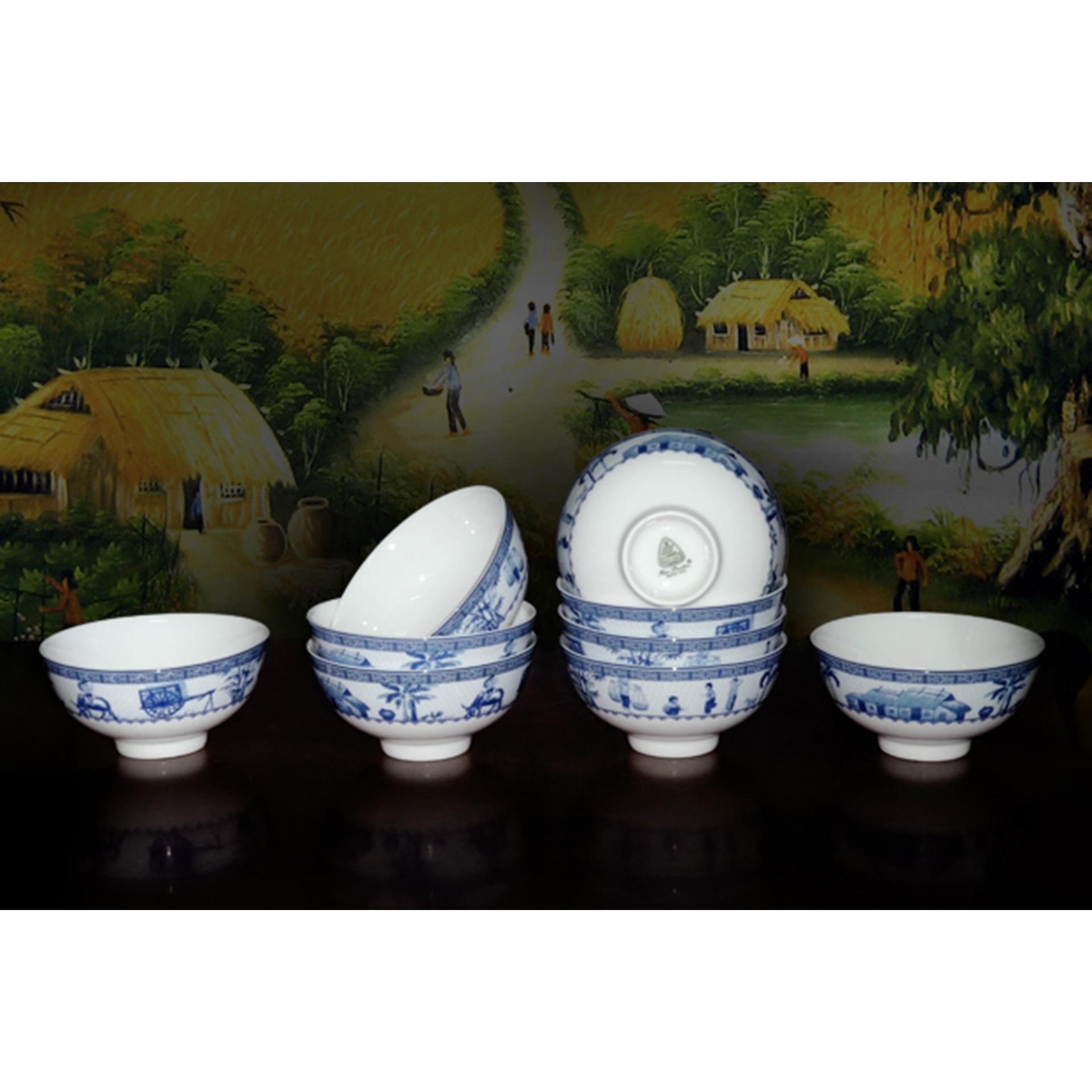 CHÉN CƠM MINH LONG JASMINE THÔN DÃ 11.5CM