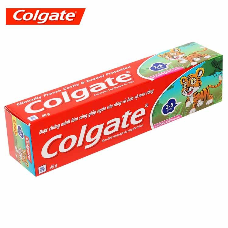 Kem đánh răng Colgate trẻ em bộ 12 tuýp