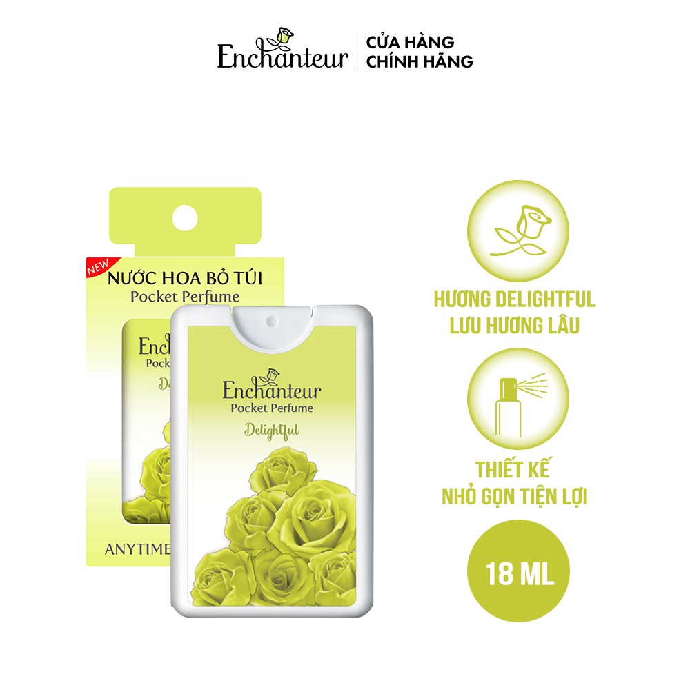 Nước Hoa Bỏ Túi Enchanteur Delightful 18ml