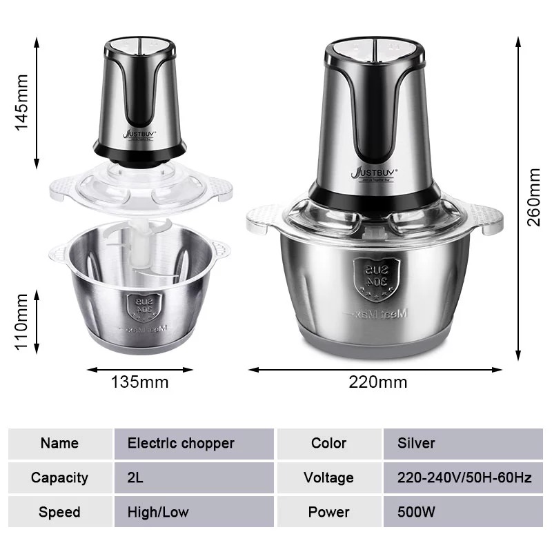 Máy xay thịt KSun BA1168
