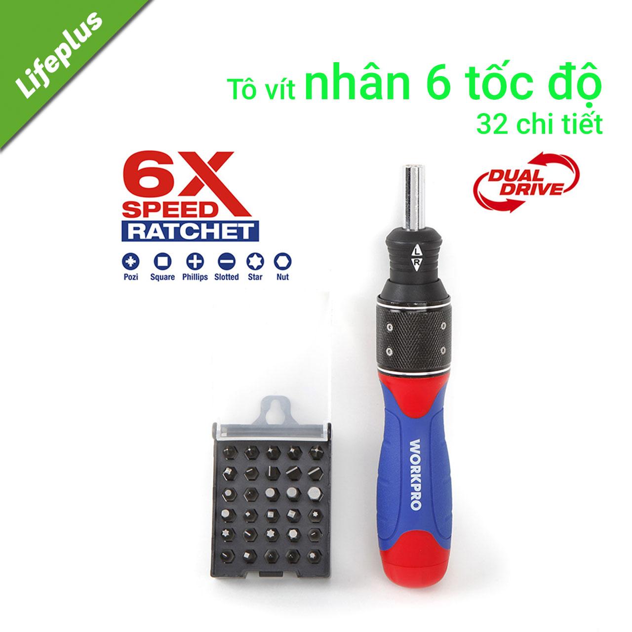 Bộ tua vít WORKPRO W021407