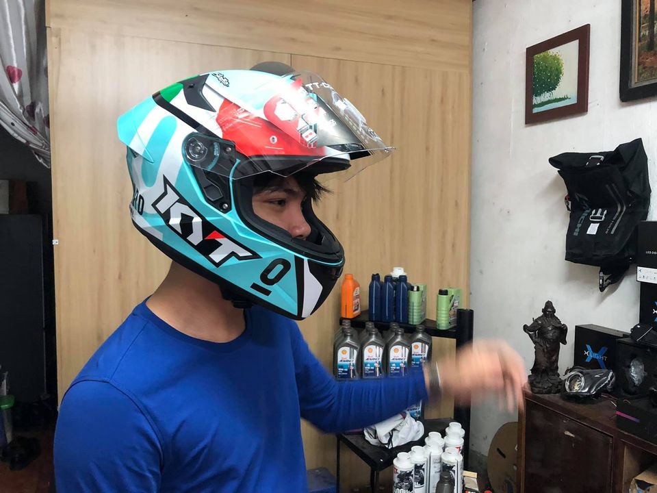 Mũ bảo hiểm Fullface KYT TT Course