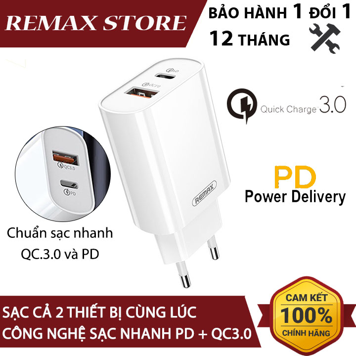 Củ sạc Remax RP-U37