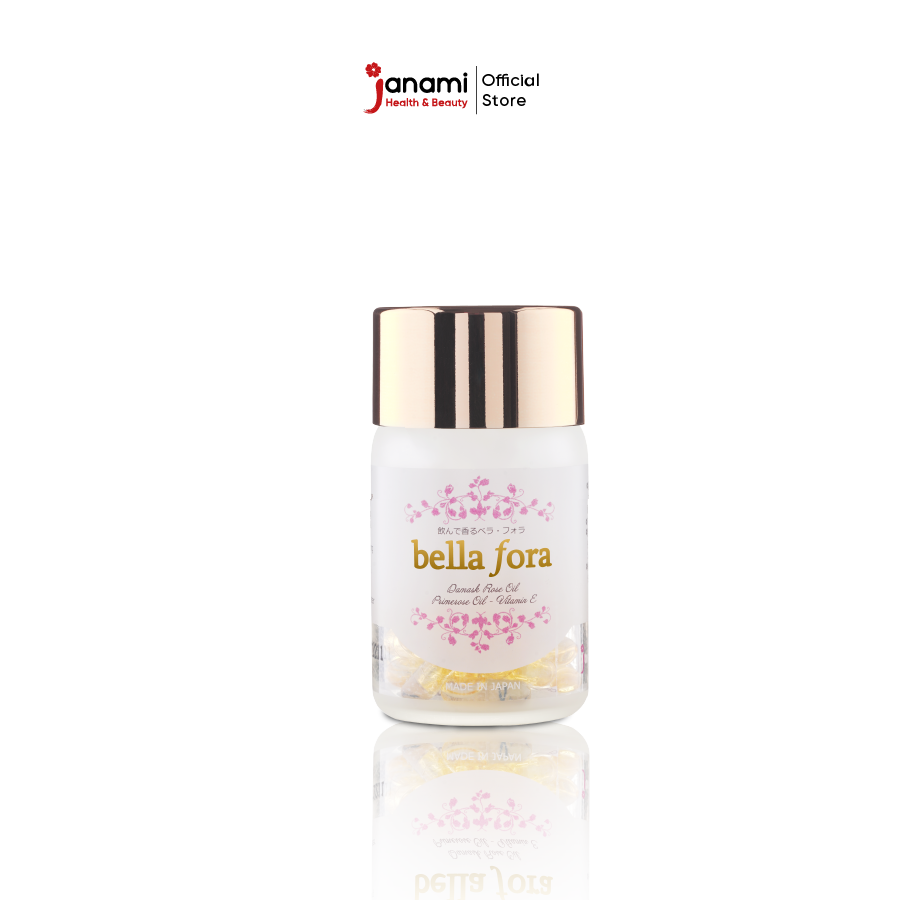 Viên nang tinh chất hoa hồng Bella Fora