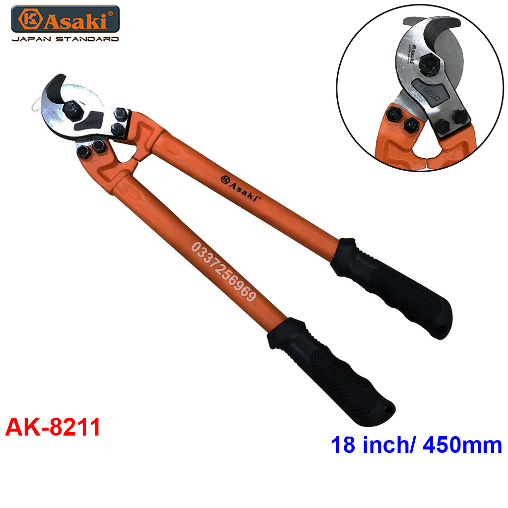 Kìm cắt cáp Asaki AK-8211 18INCH
