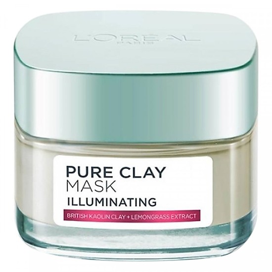 Mặt Nạ Đất Sét Sáng Da Tức Thì LOreal Paris Pure Clay Mask Illuminating 50g