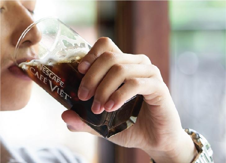 Cà phê Nescafe đen đá 16g dây 10 gói