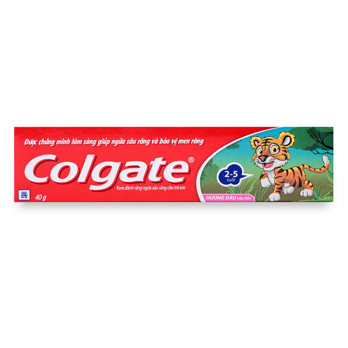Kem đánh răng Colgate trẻ em bộ 12 tuýp