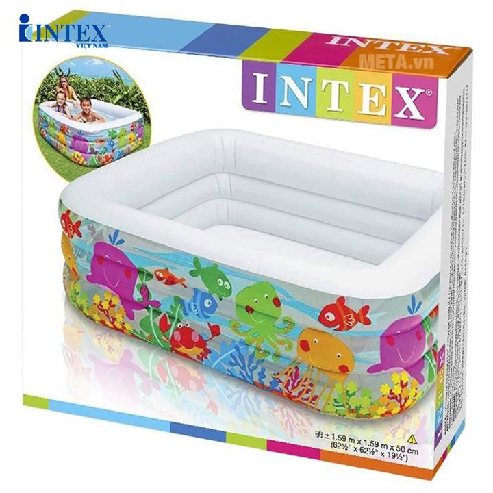 Bể bơi vuông đại dương Intex 57471