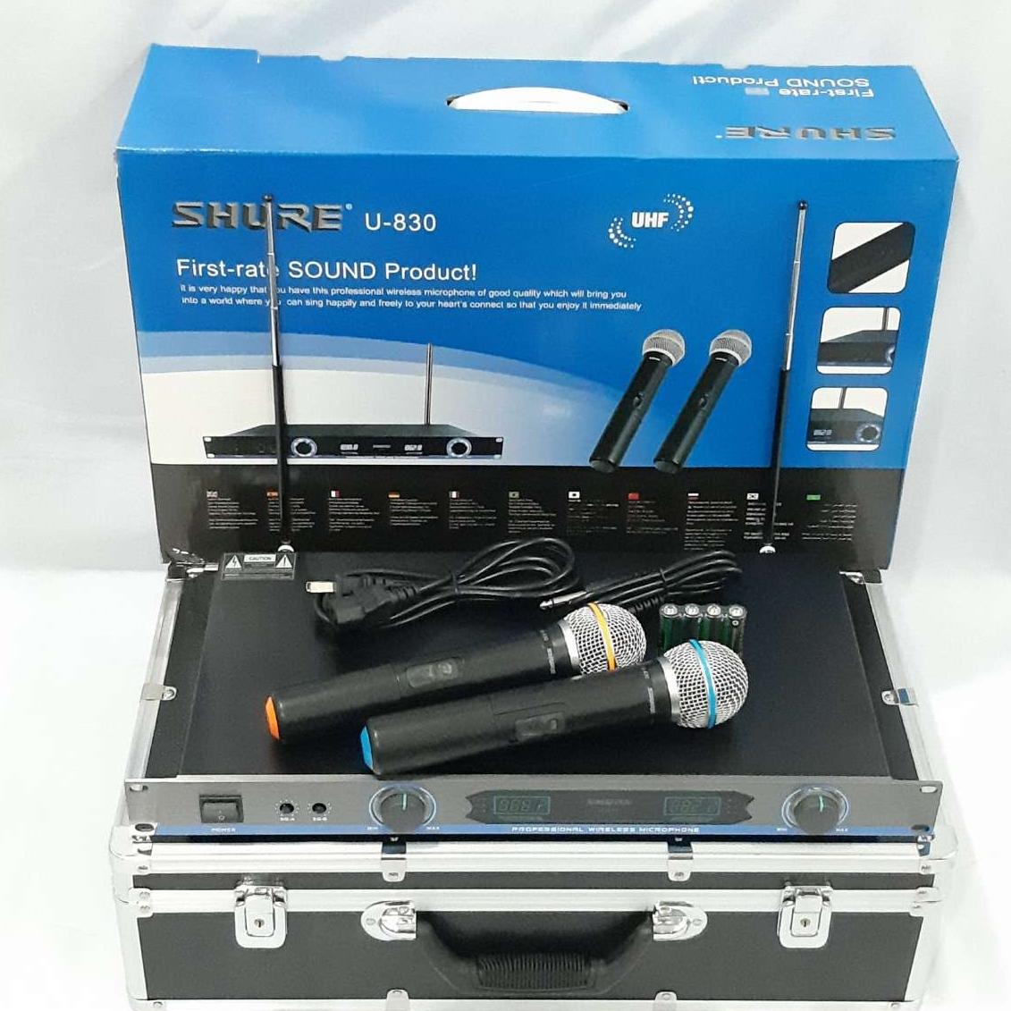 Micro karaoke SHURE U830