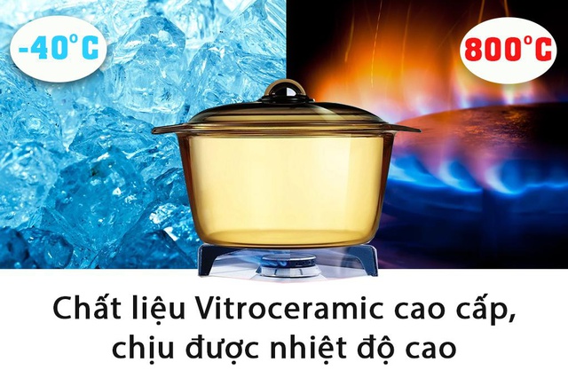 NỒI THỦY TINH LUMINARC VITRO AMBERLINE GRANITE N2846