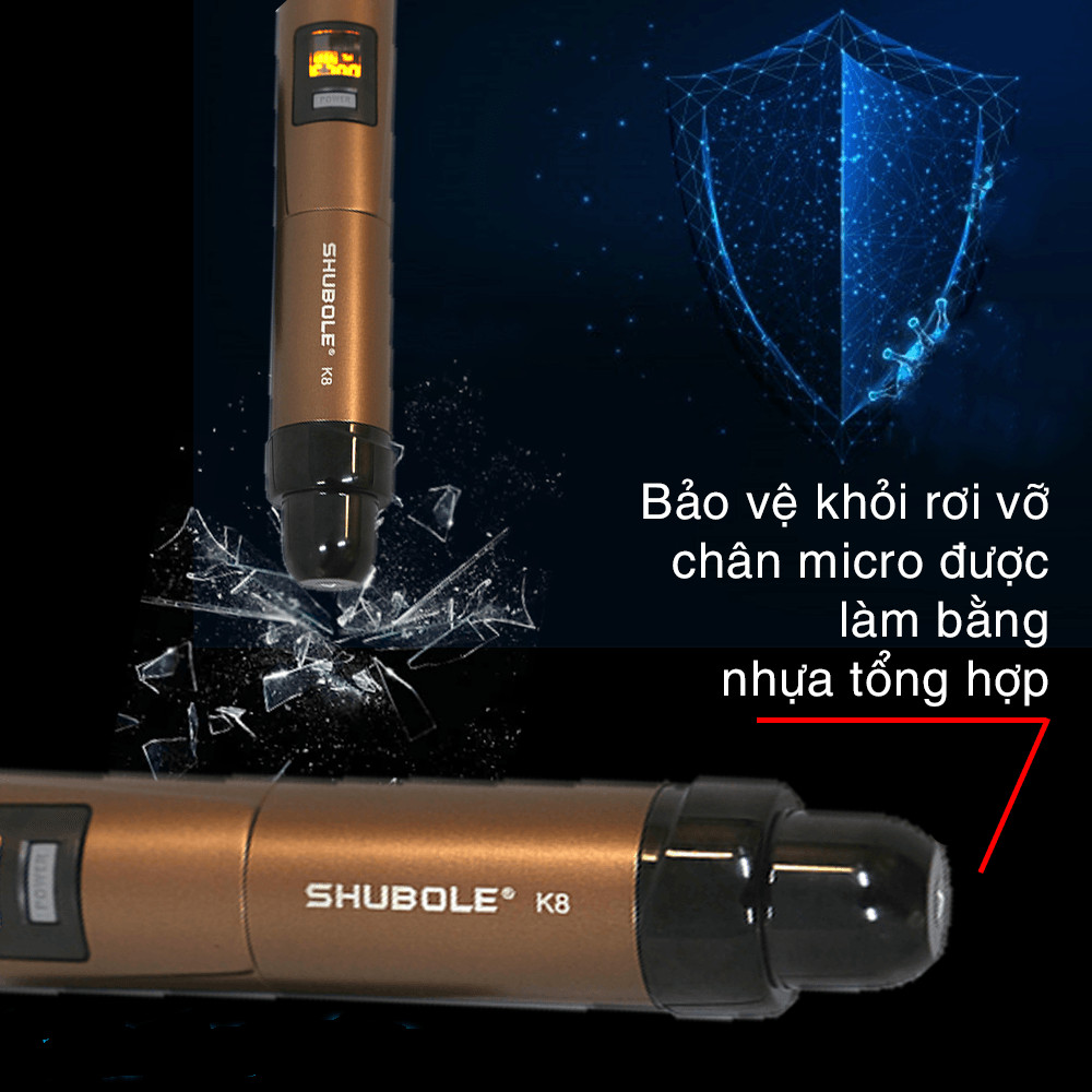 Micro Không Dây Shubole K8