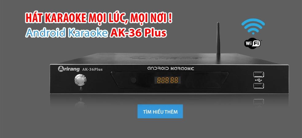 ĐẦU KARAOKE ARIRANG AK-36 PLUS