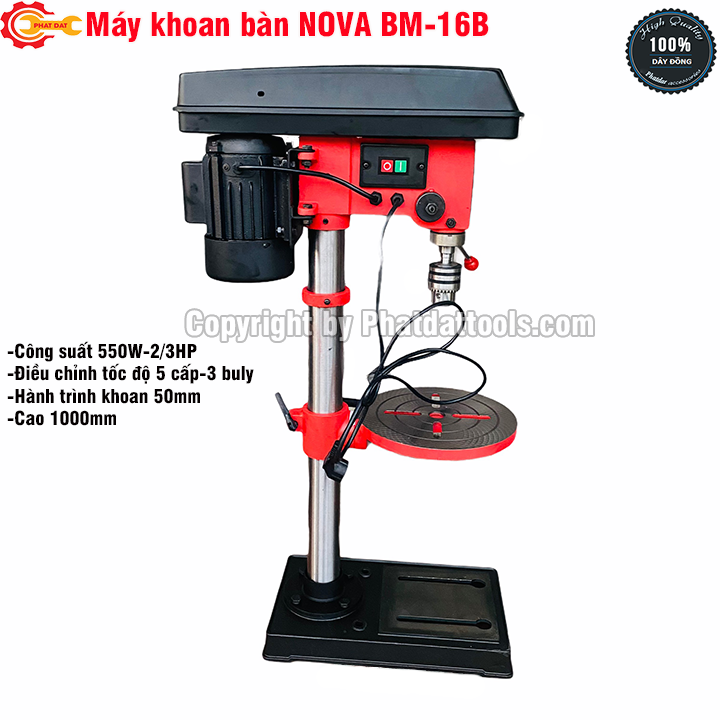 MÁY KHOAN BÀN NOVA BM-16H/16B