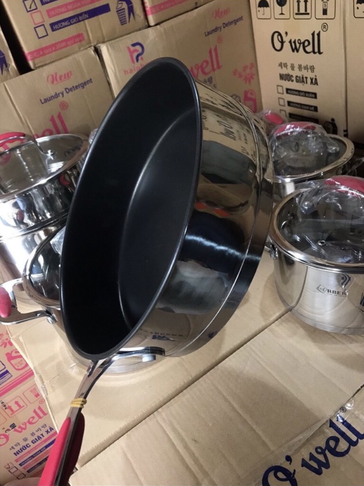 BỘ NỒI 7 MÓN INOX ARBER RUBY