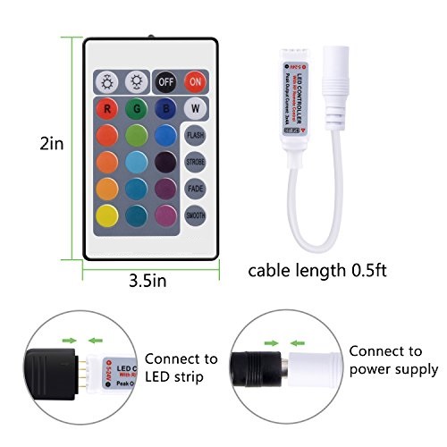 Đèn led trang trí 3528RGB 5m