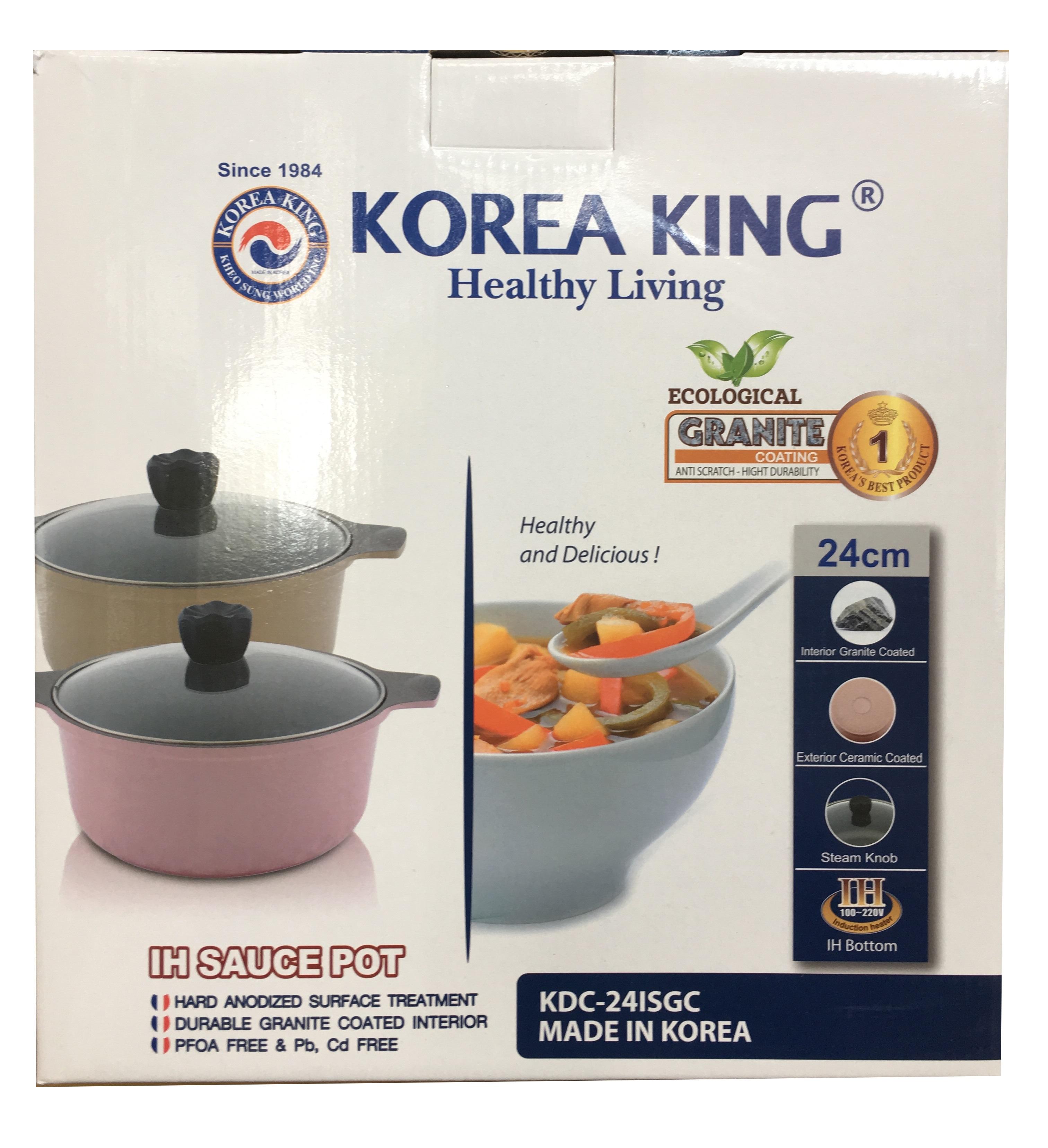 Nồi phủ men đá Granite Korea King KDC-20ISGC