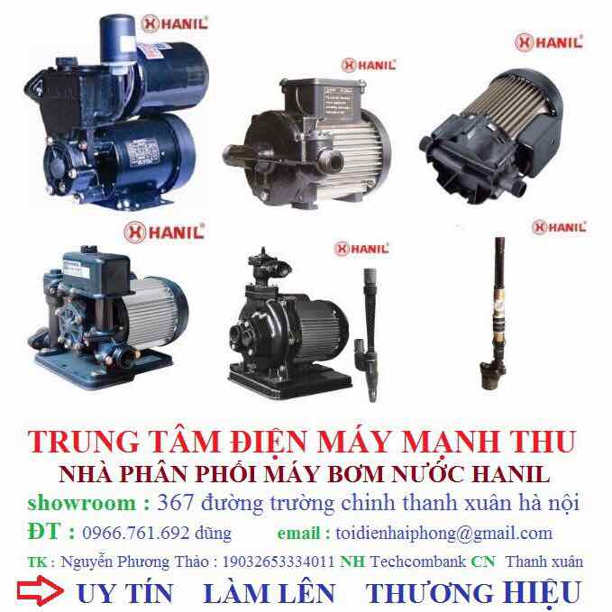 MÁY BƠM NƯỚC HANIL PH-405/405W