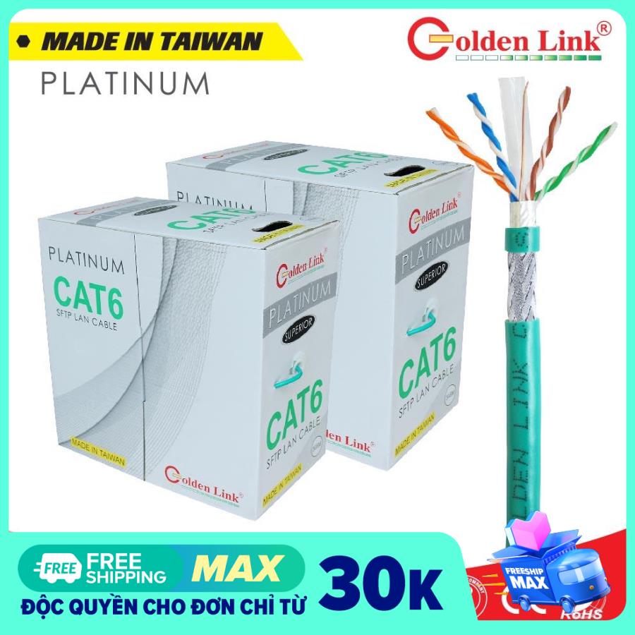 Dây cáp mạng Golden Link SFTP CAT6