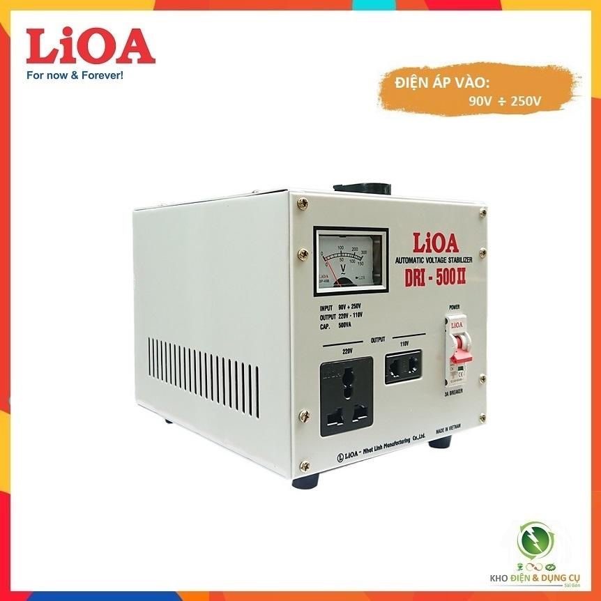 ỔN ÁP 1 PHA LIOA DRI-500II