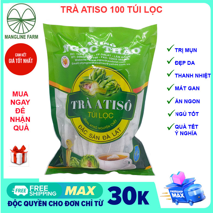 Trà Atiso Ngọc Thảo 100 túi lọc