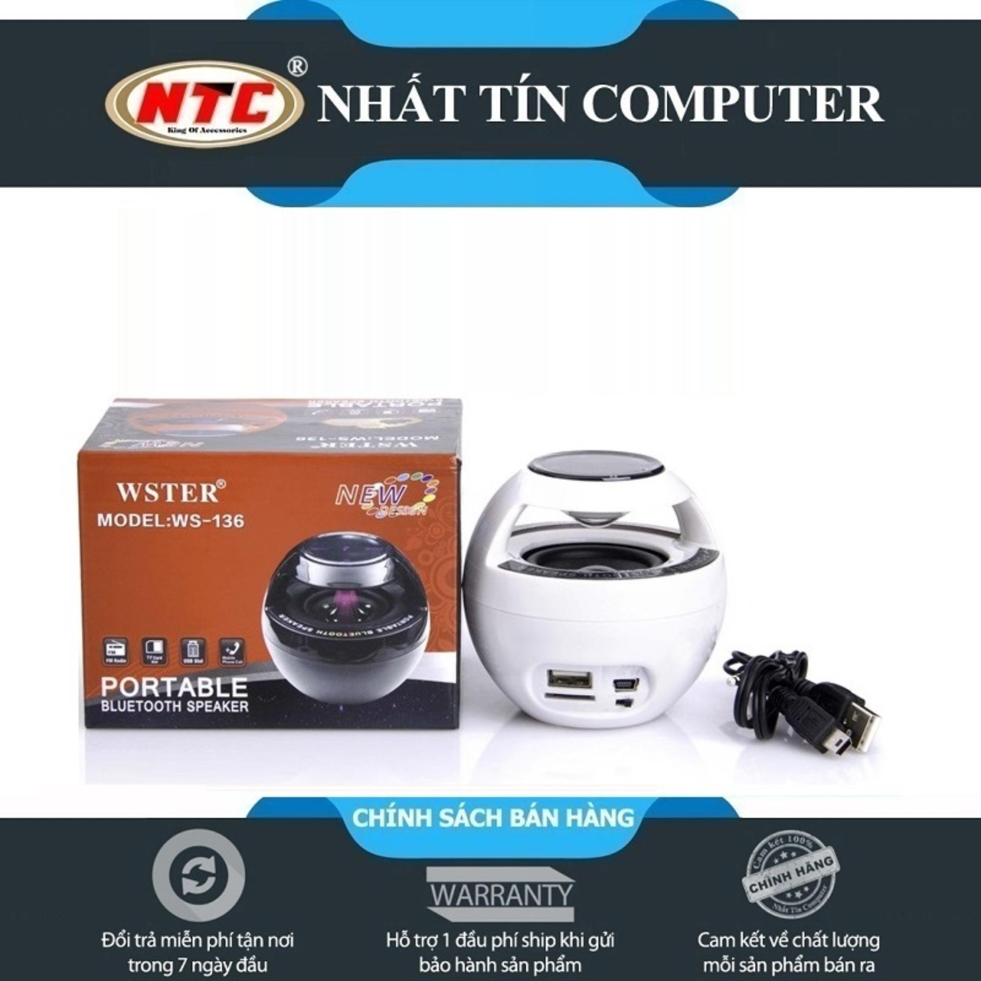 Loa bluetooth WSTER WS-136