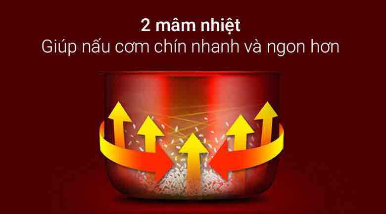 Nồi cơm điện Sharp KS-N191EV/191EV 1.8L
