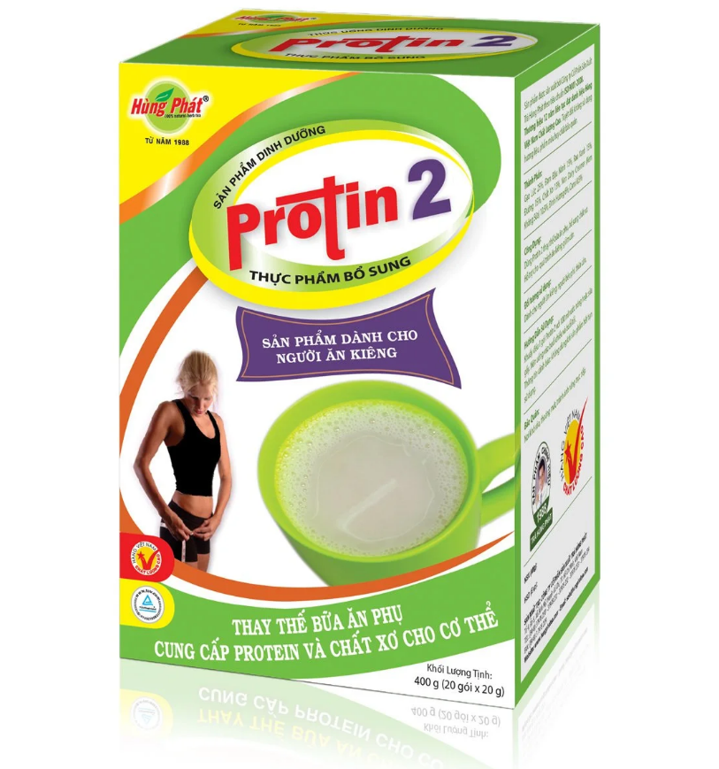 Sản phẩm cho người ăn kiêng PROTIN 2 Hùng Phát