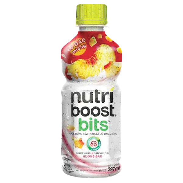 Sữa trái cây Nutri Boost Hương Đào 297ml
