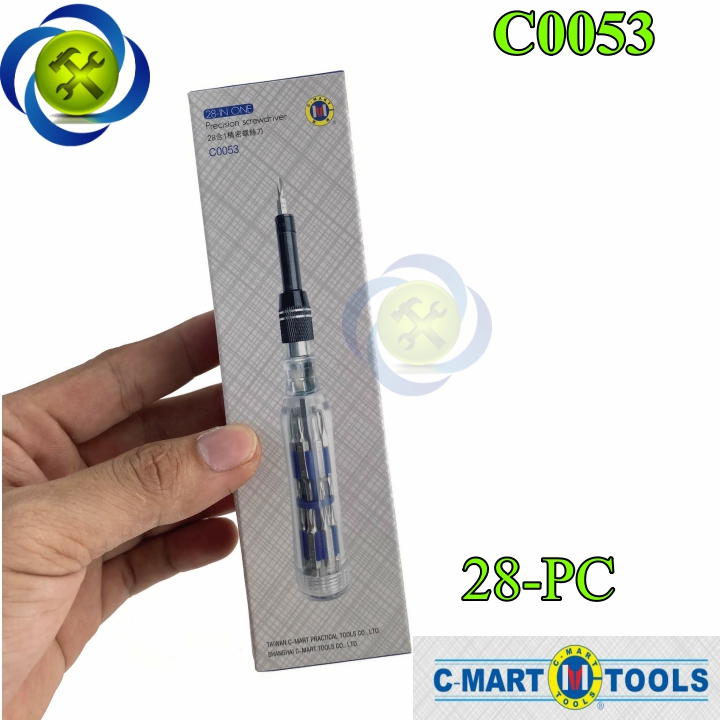 BỘ TUA VÍT 30 CHI TIẾT C-MART C0053