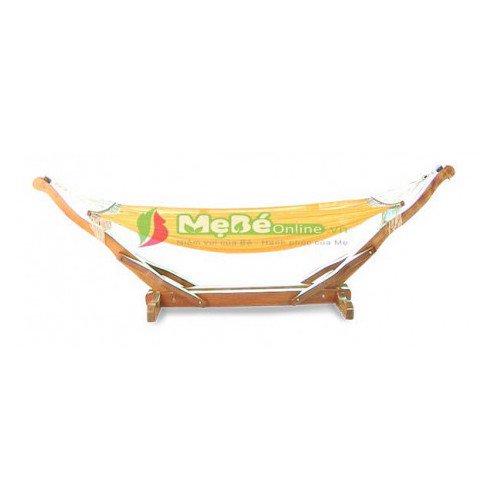 Võng xếp khung gỗ cao cấp Vinanoi K-G01