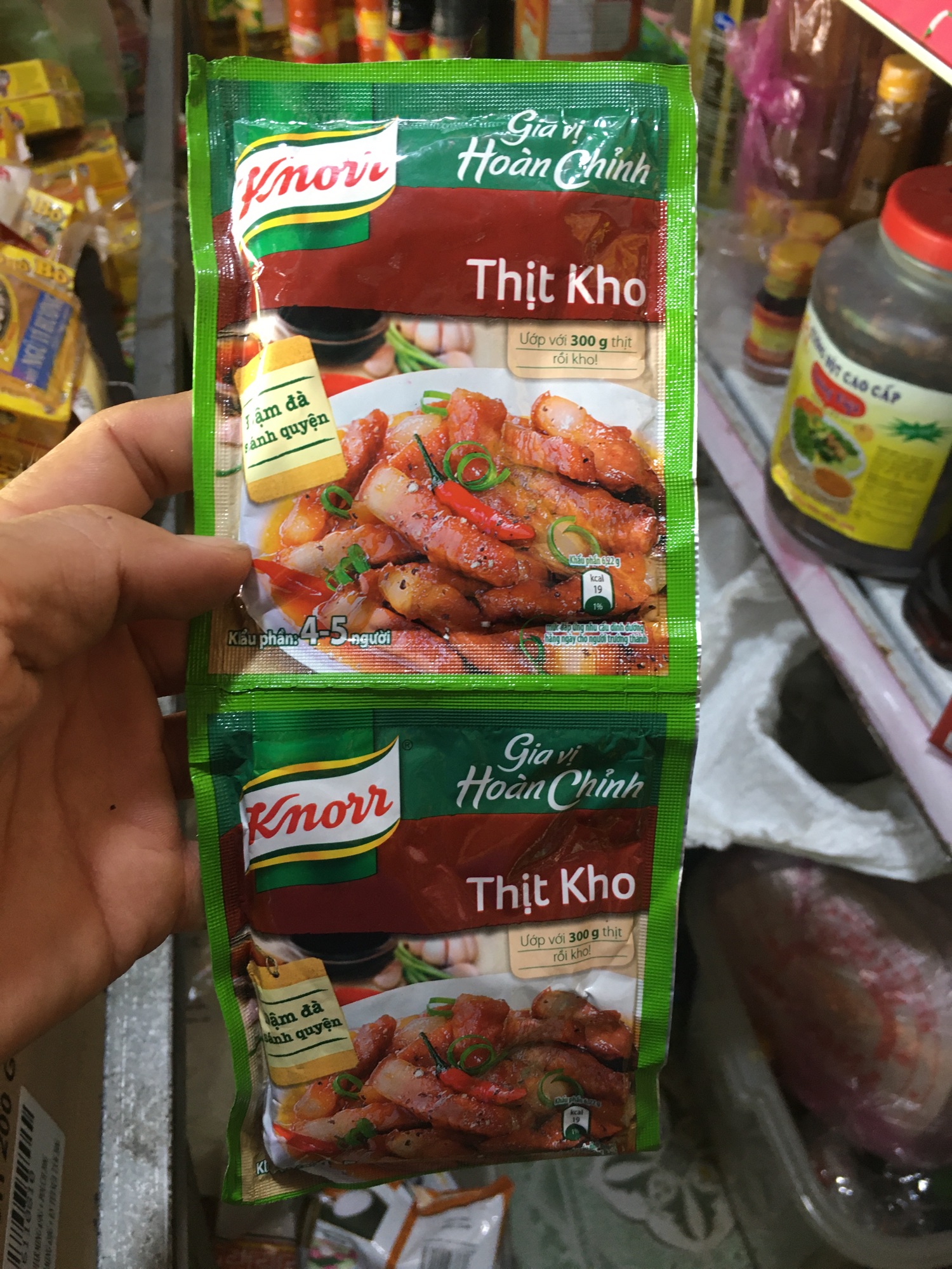 Gia Vị Knorr Thịt Kho 28g combo 5 gói