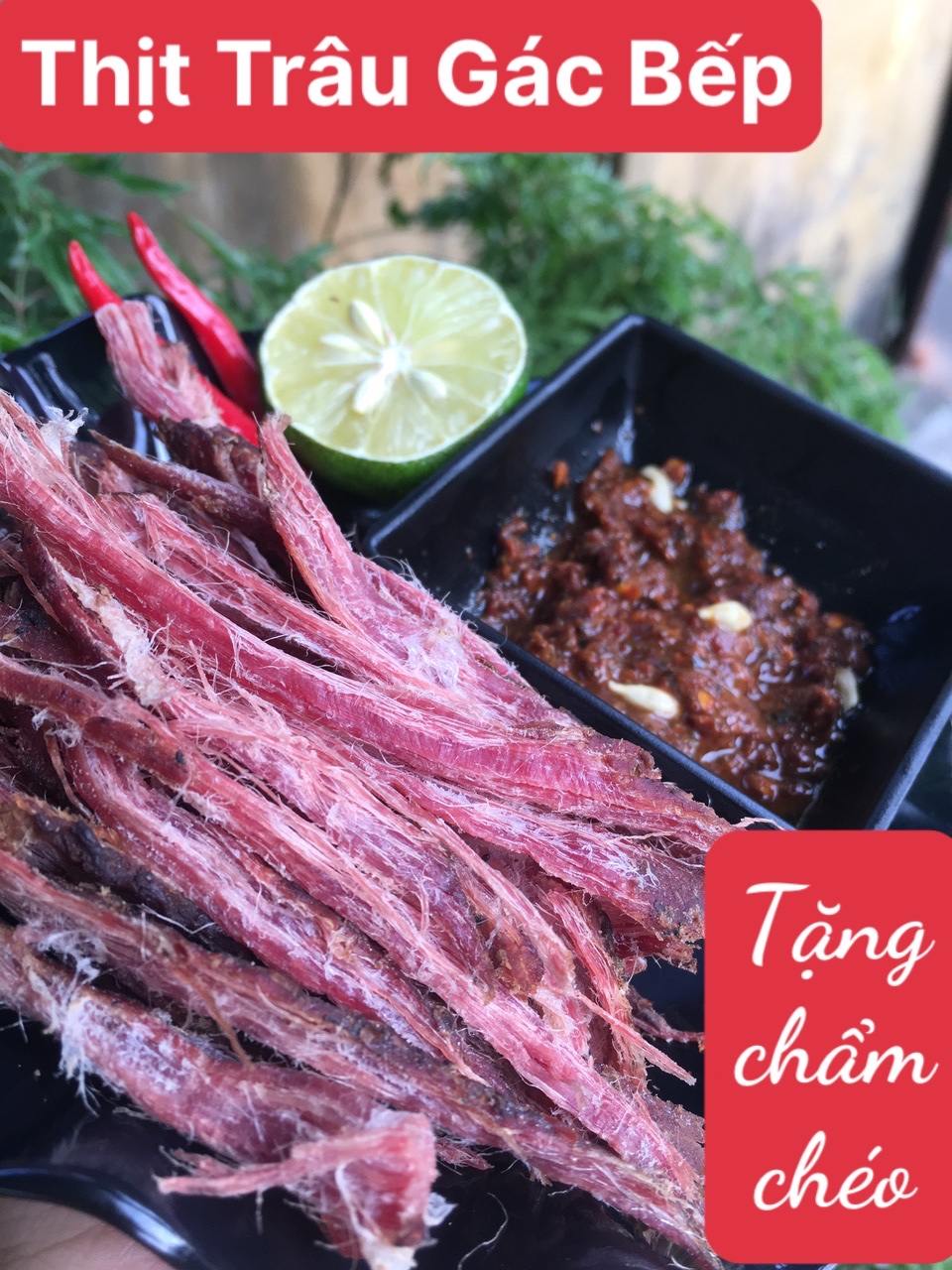 Thịt trâu gác bếp 500g