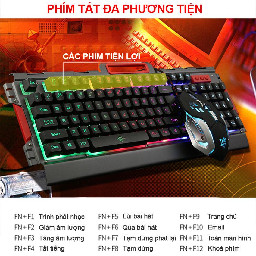 Bộ bàn phím chuột chuyên game K33 Led
