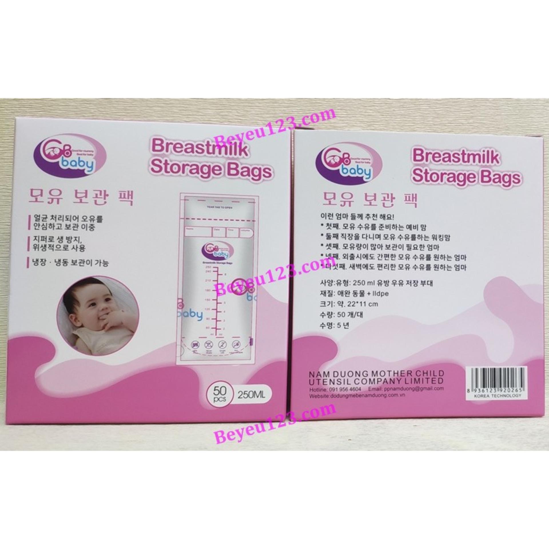 Combo 3 Túi trữ sữa Kichilachi 250ml