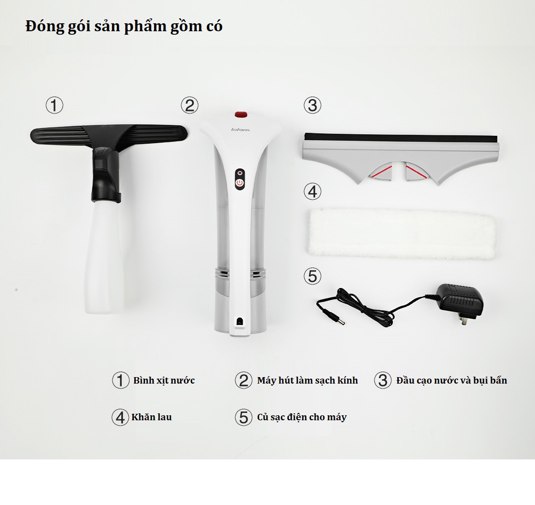 MÁY LAU KÍNH XIAOMI LOFANS QX-408