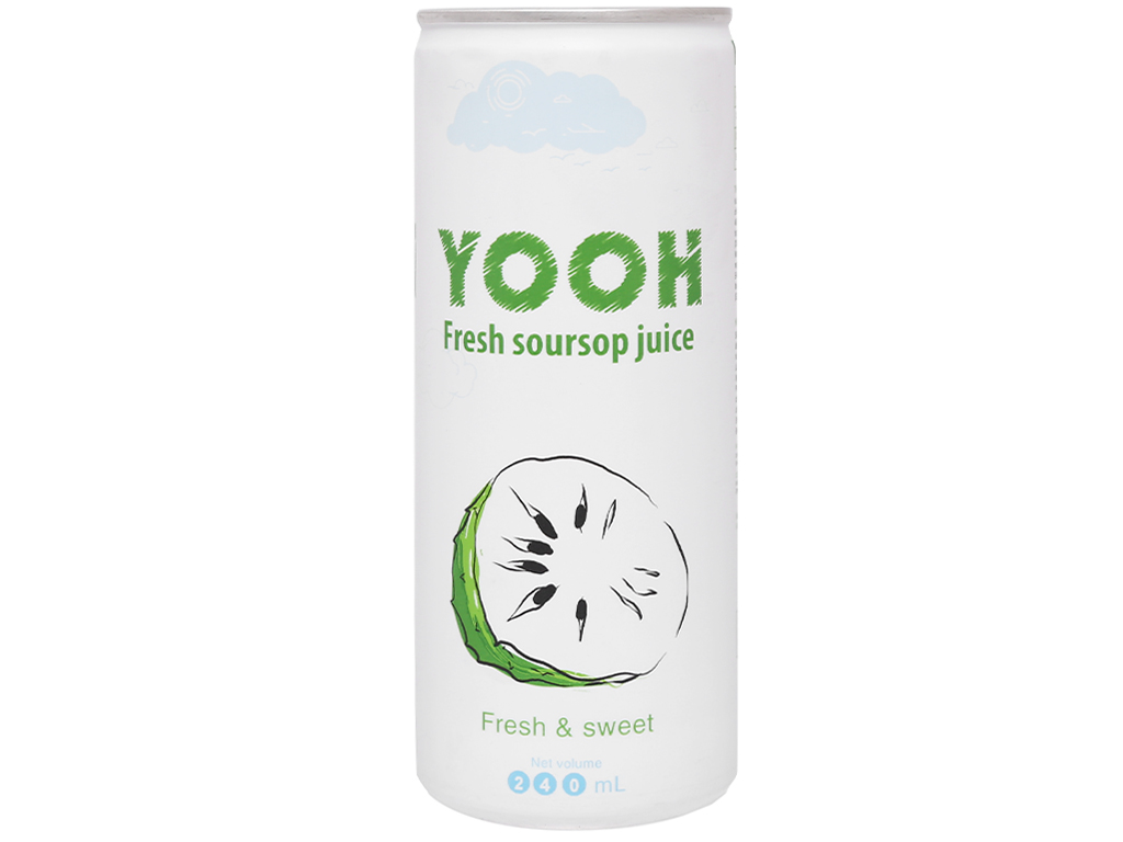 Nước ép Yooh mãng cầu 240ml