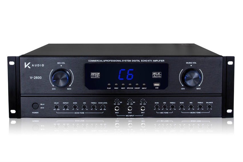 Amply liền vang cơ DJK-2000