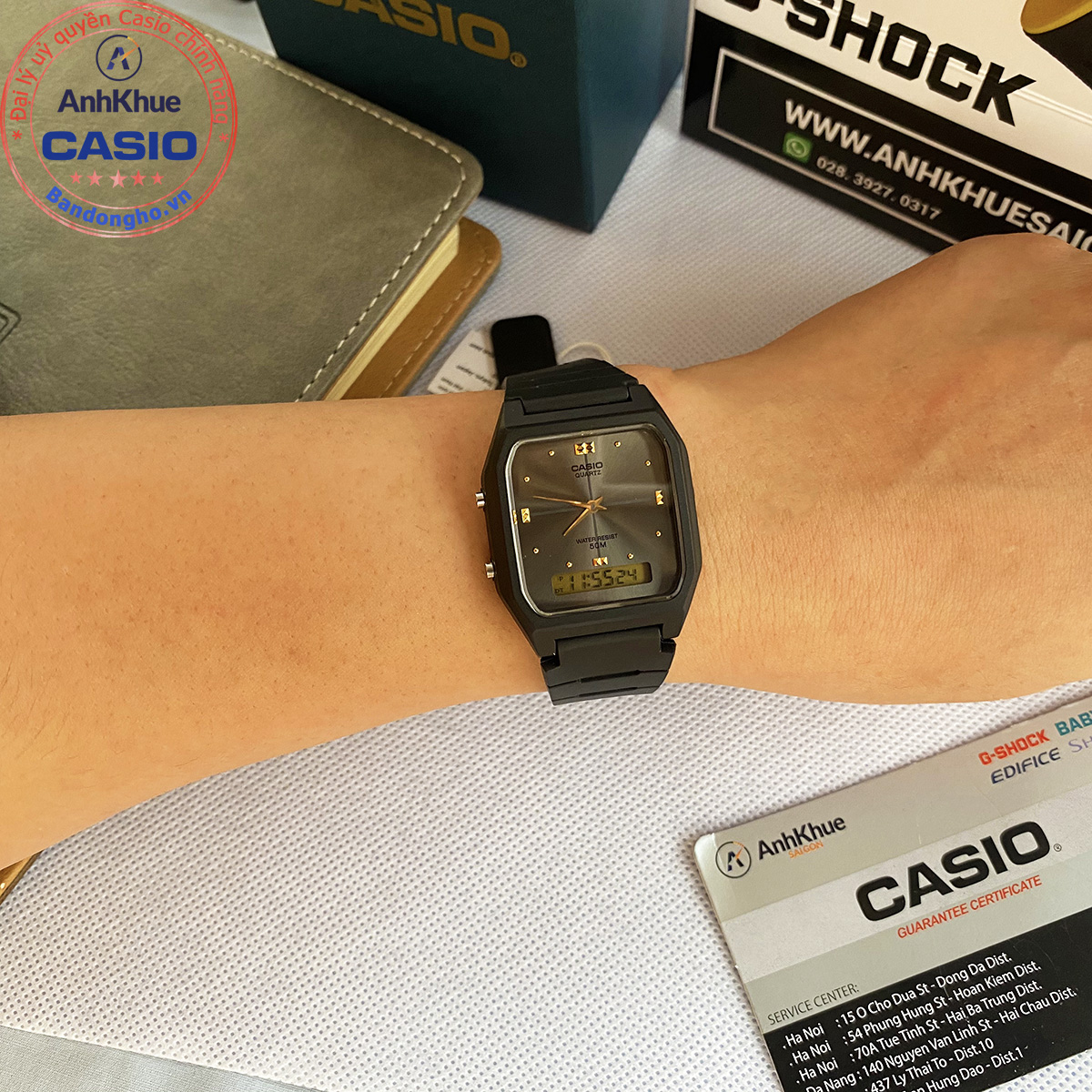 Đồng Hồ Unisex Casio AW-48HE-8AVDF