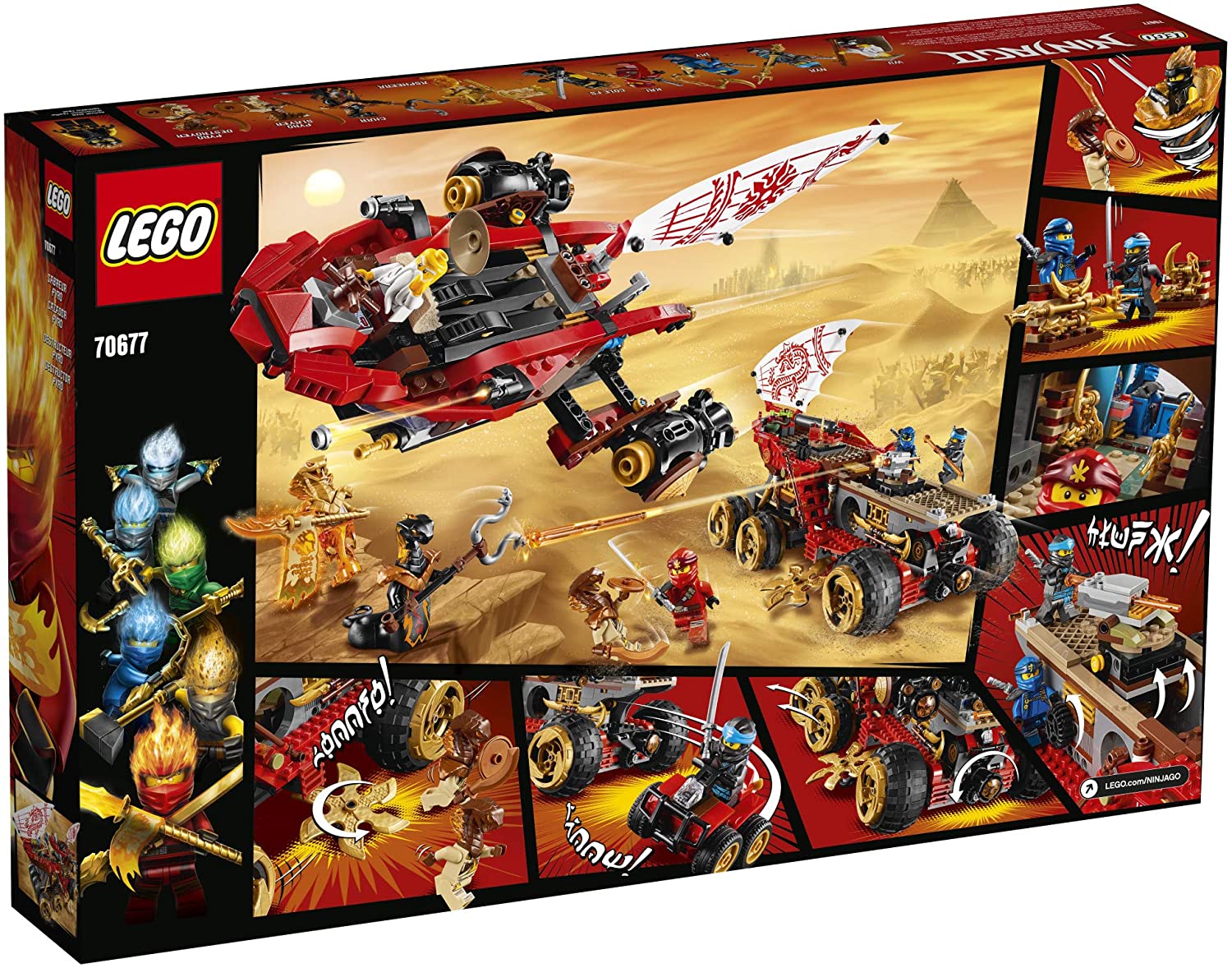 LEGO NINJAGO 70677 Chiến Hạm Bounty