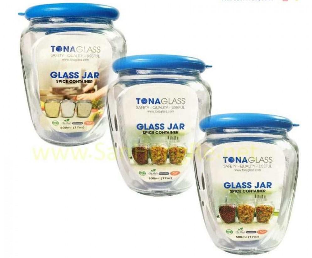 Hũ Thủy Tinh TonaGlass 500ml