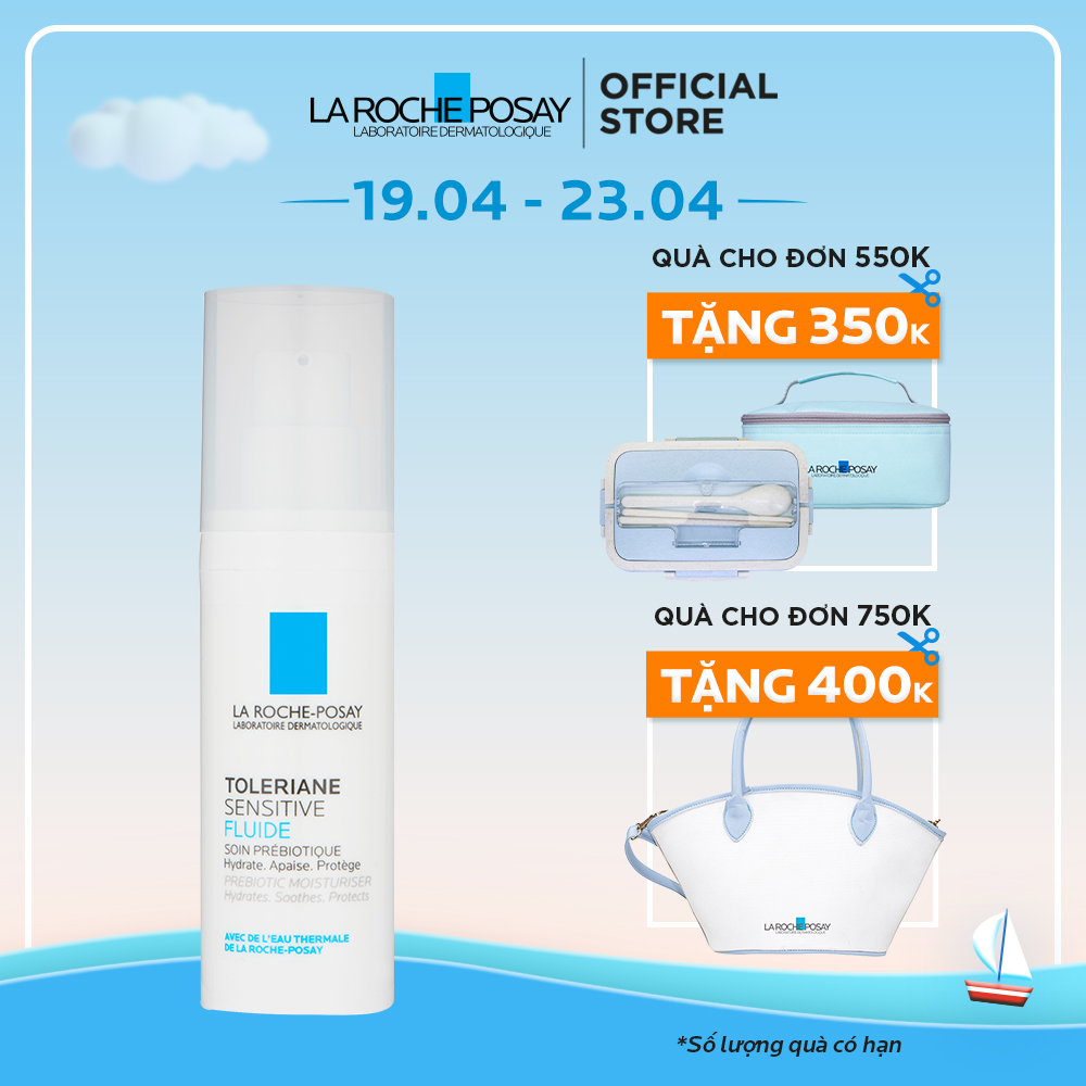 Sữa Dưỡng Làm Dịu Và Bảo Vệ Da Quá Nhạy Cảm La Roche-Posay Toleriane Fluide 40ml