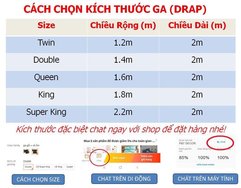 Chăn Ga Gối Cotton Basic