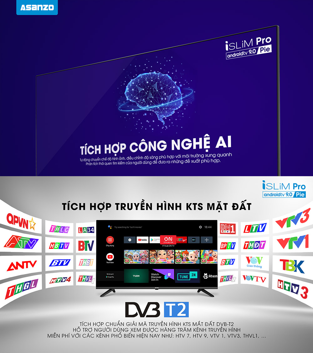 Smart tivi Asanzo 32S51 32 inch